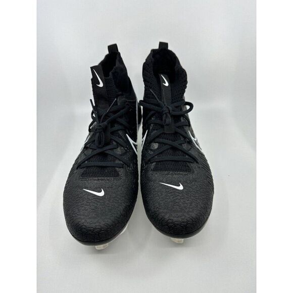 Nike Alpha Huarache NXT Black White Baseball Cleats DJ6517-001 Mens Size 11.5 - Picture 4 of 6